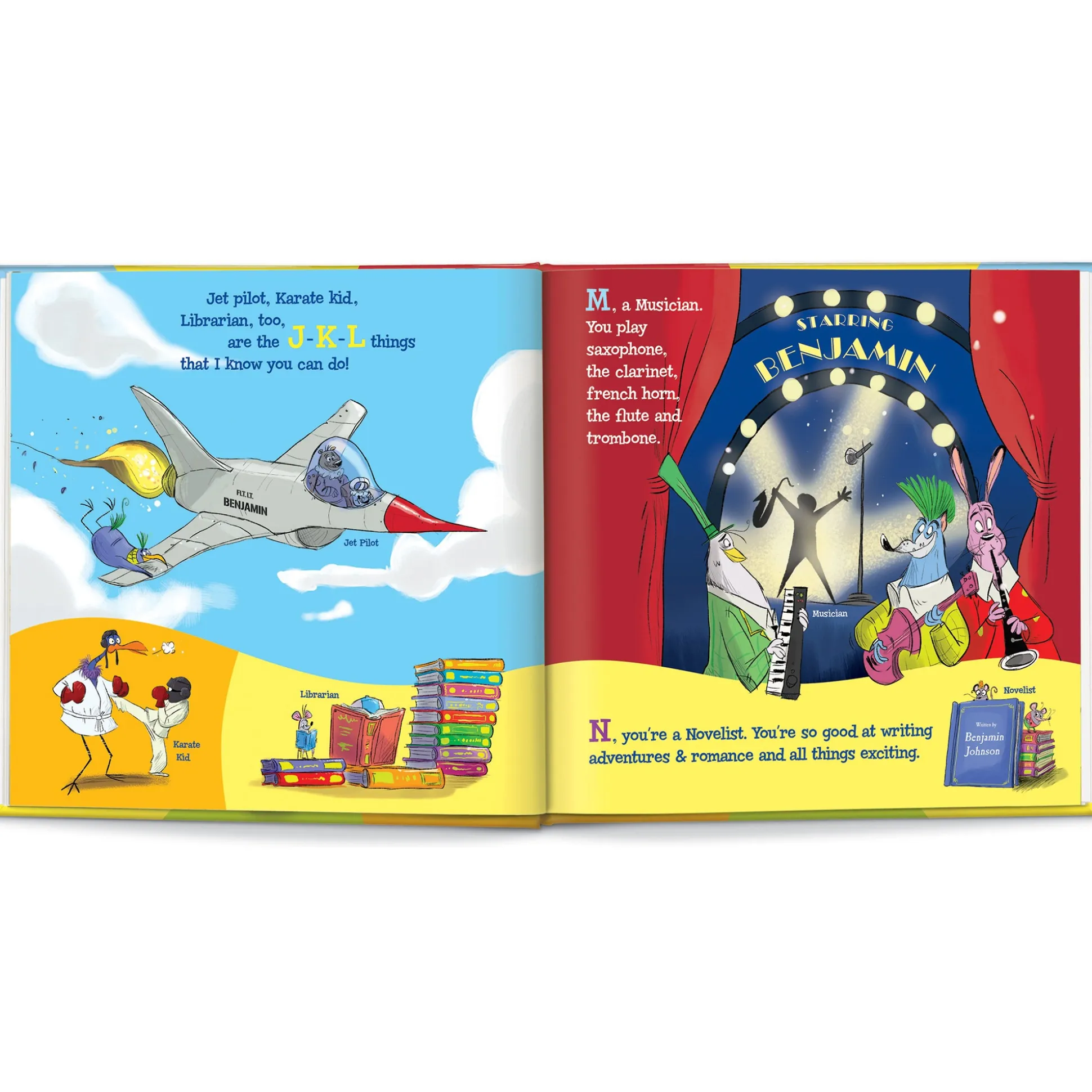 A-B-C What Can I Be Personalized Book