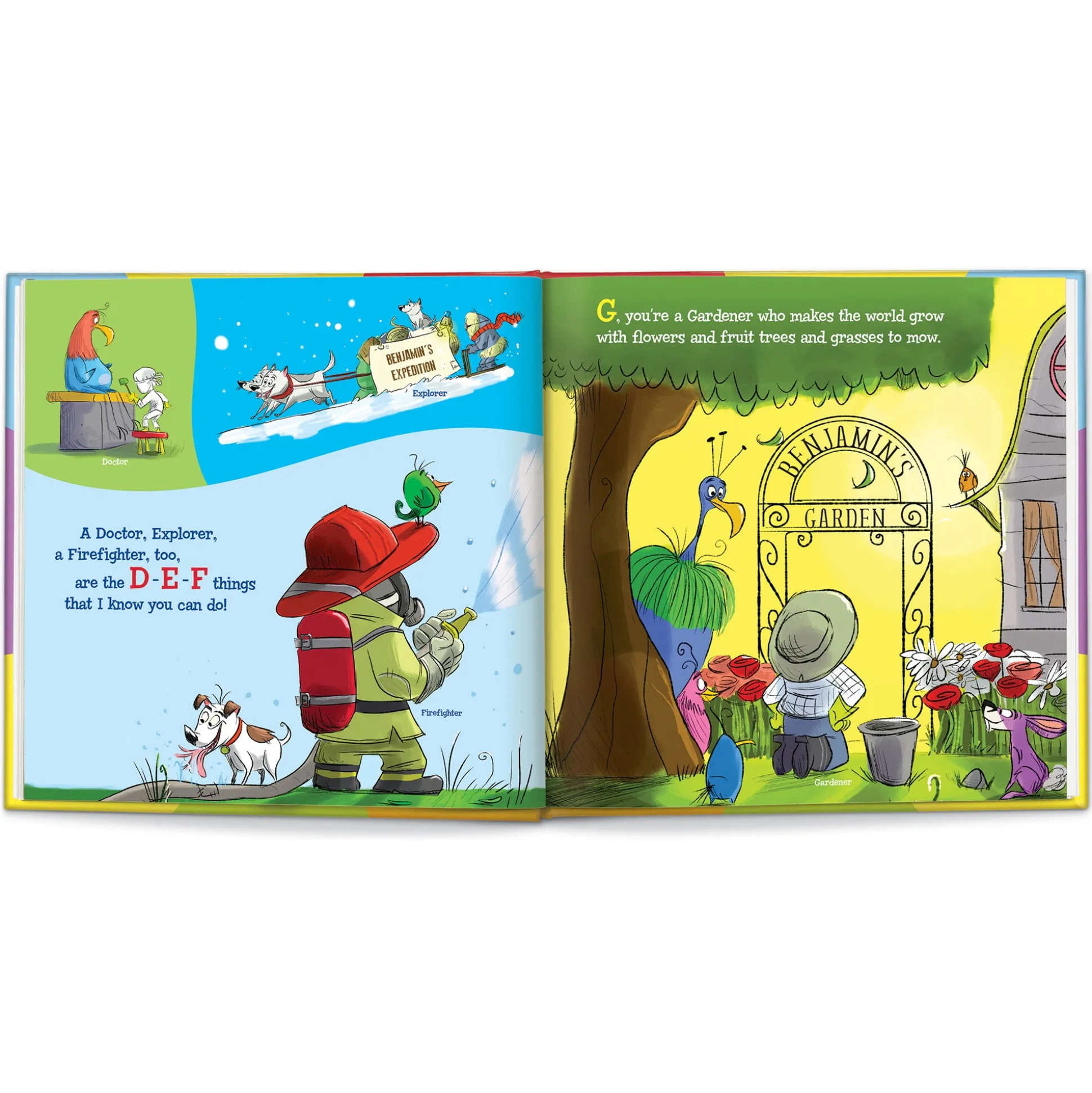 A-B-C What Can I Be Personalized Book