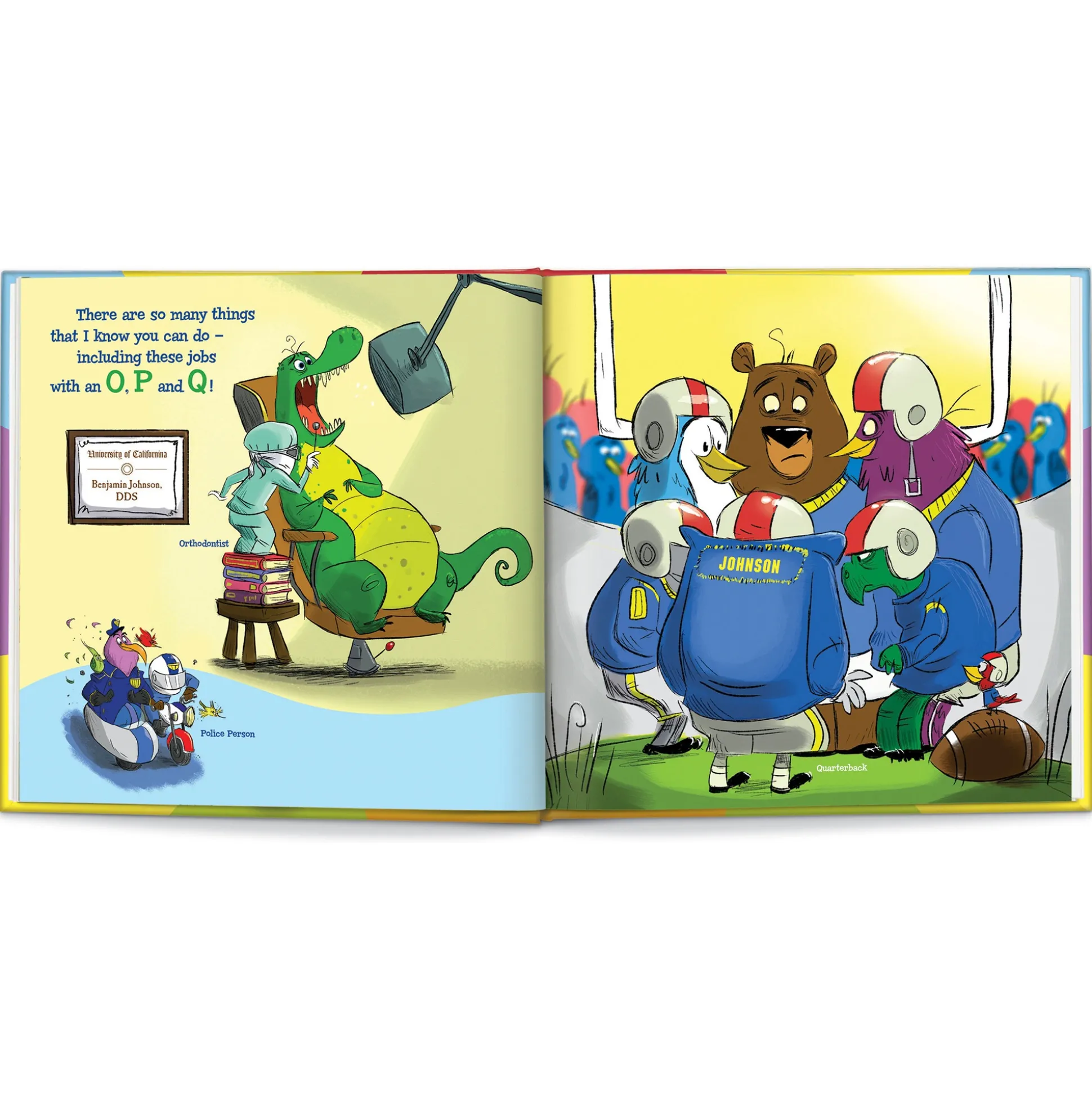 A-B-C What Can I Be Personalized Book