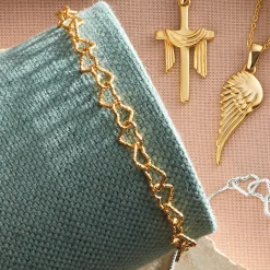 Adjustable Heart Bracelet