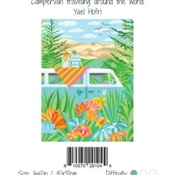 Adult Beginner Paint-by-Numbers Kit