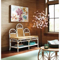 Aisyah Rattan Bench