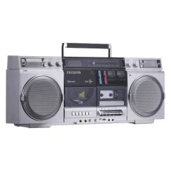 AIWA Retro Bluetooth Boom Box with CD & Cassette Player