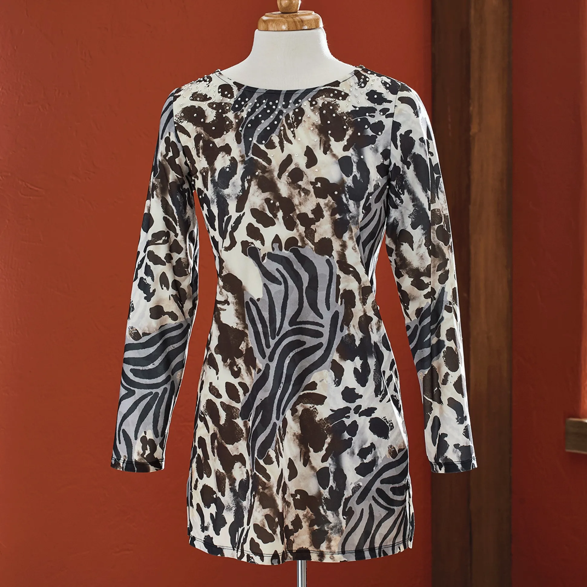 Alex Animal Print Tunic
