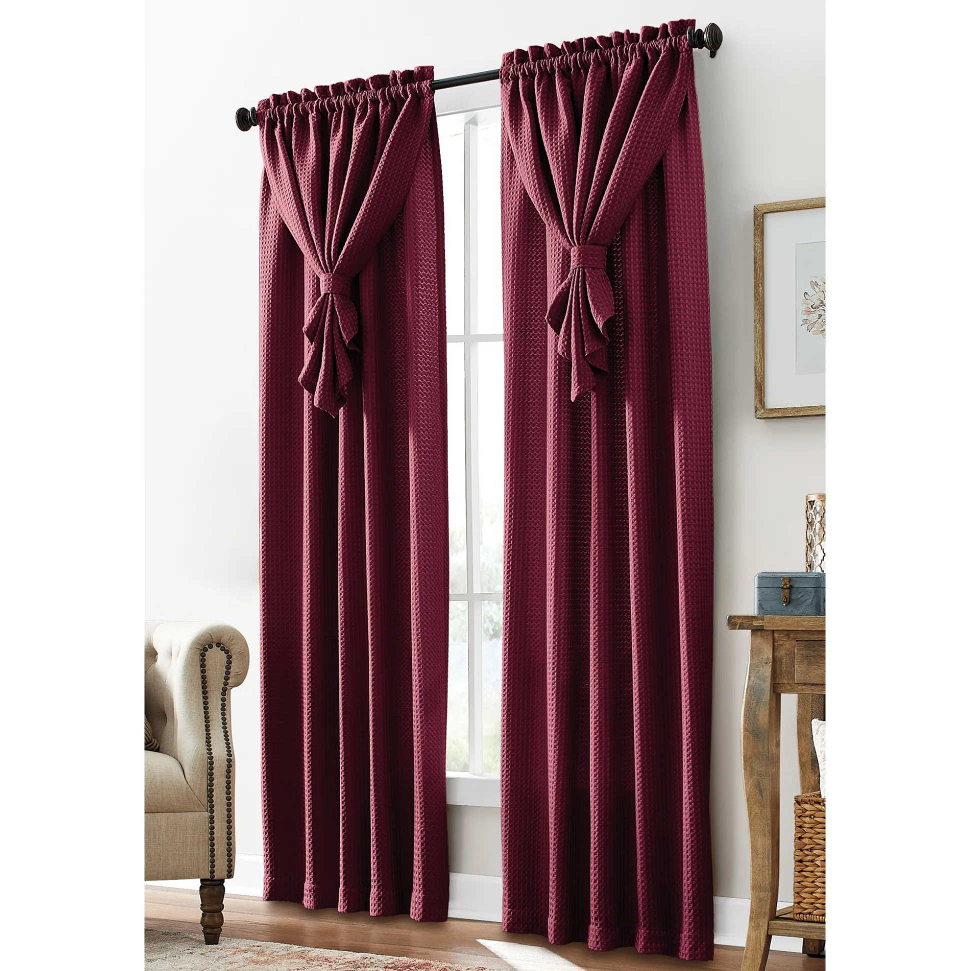 Allegra Waffle Textured Panel