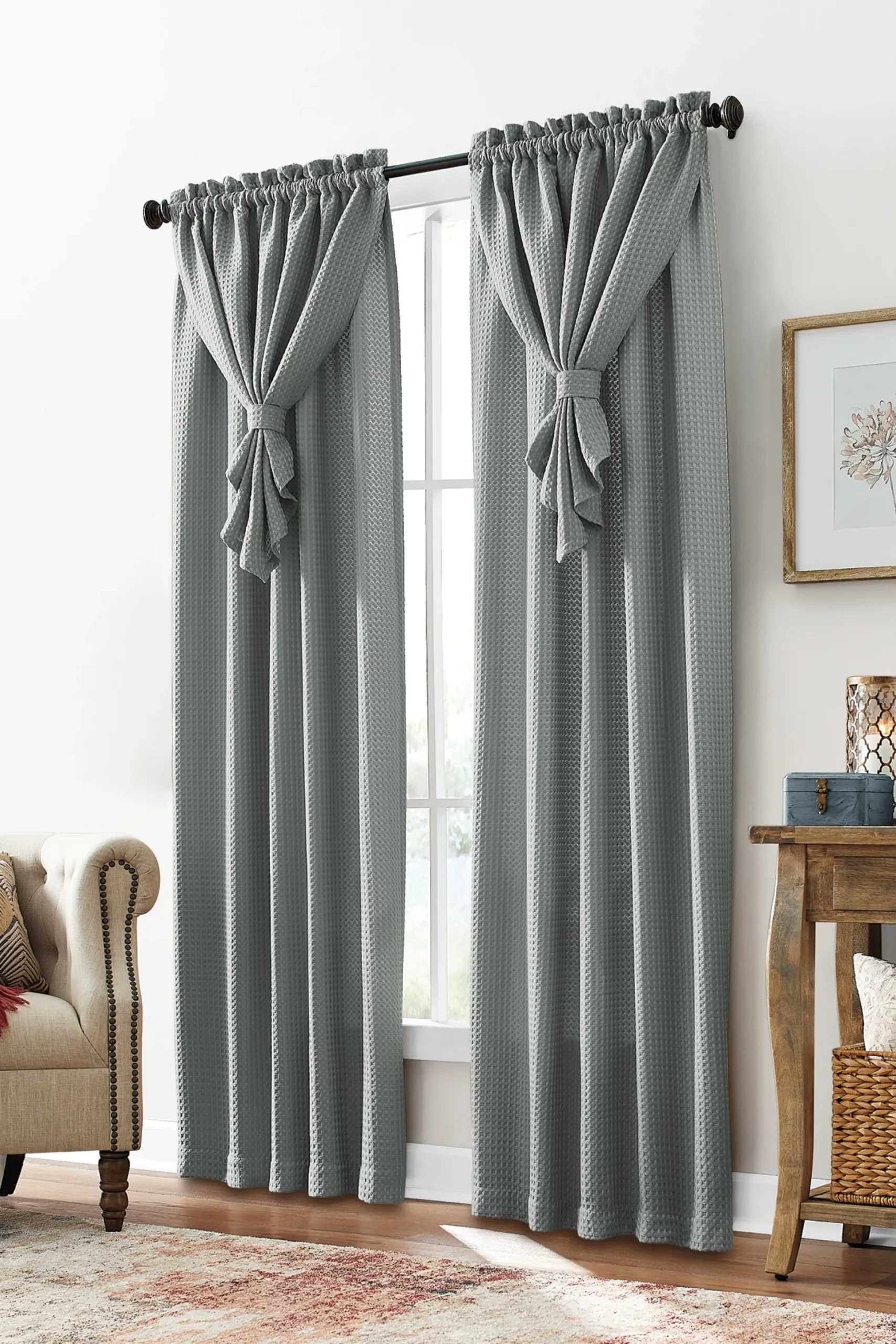 Allegra Waffle Textured Panel
