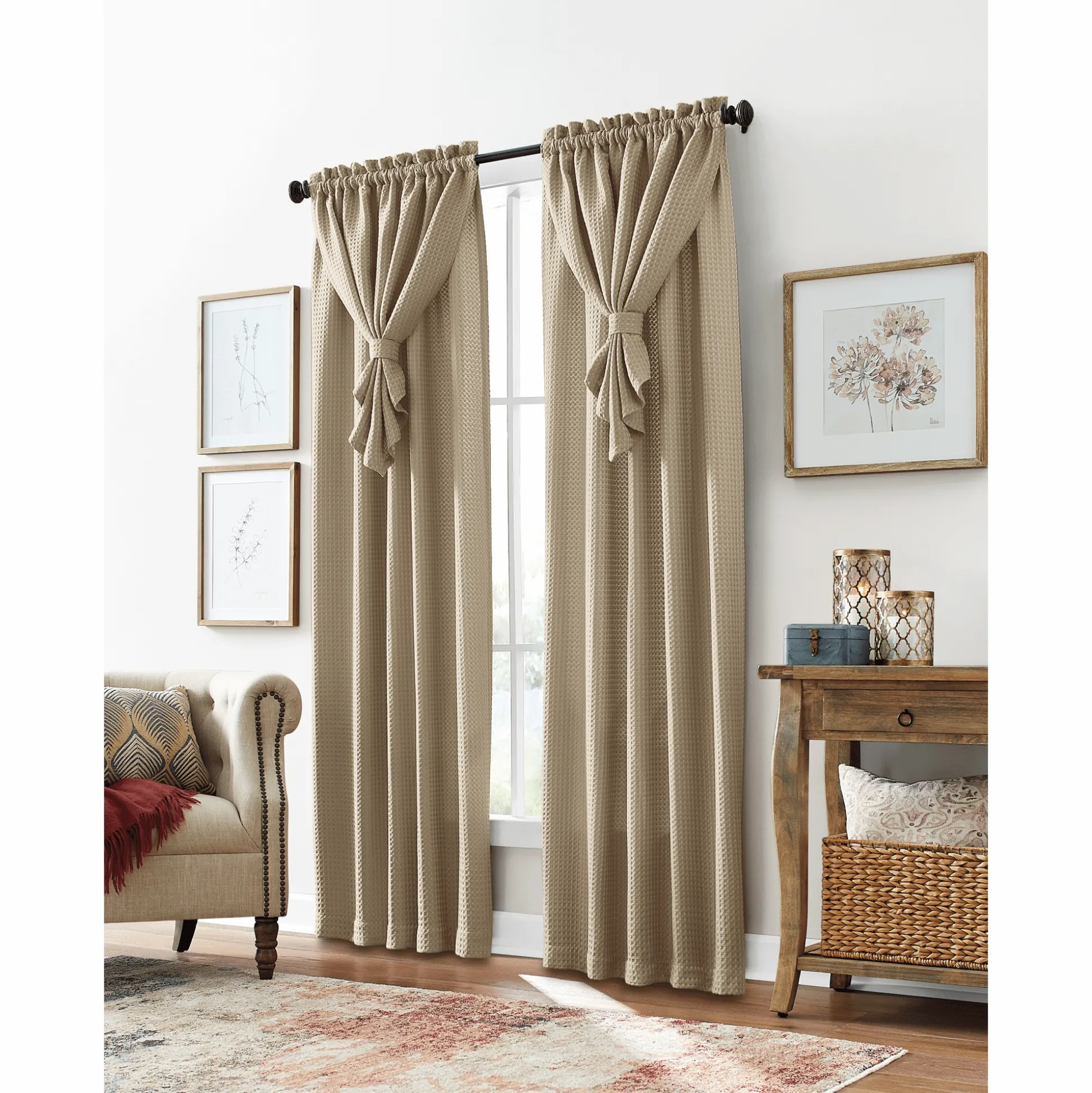 Allegra Waffle Textured Panel