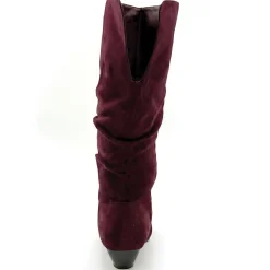 Amanda D'Laurie Tall Scrunch Boot: Rich Suede Look with 1