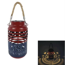 Americana LED Solar Lantern