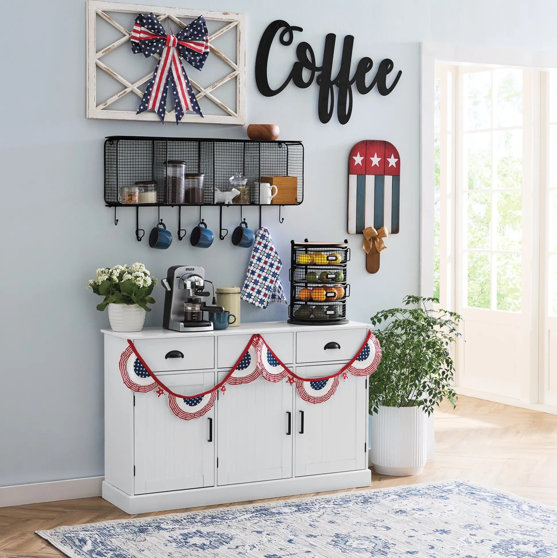 Americana Popsicle Art