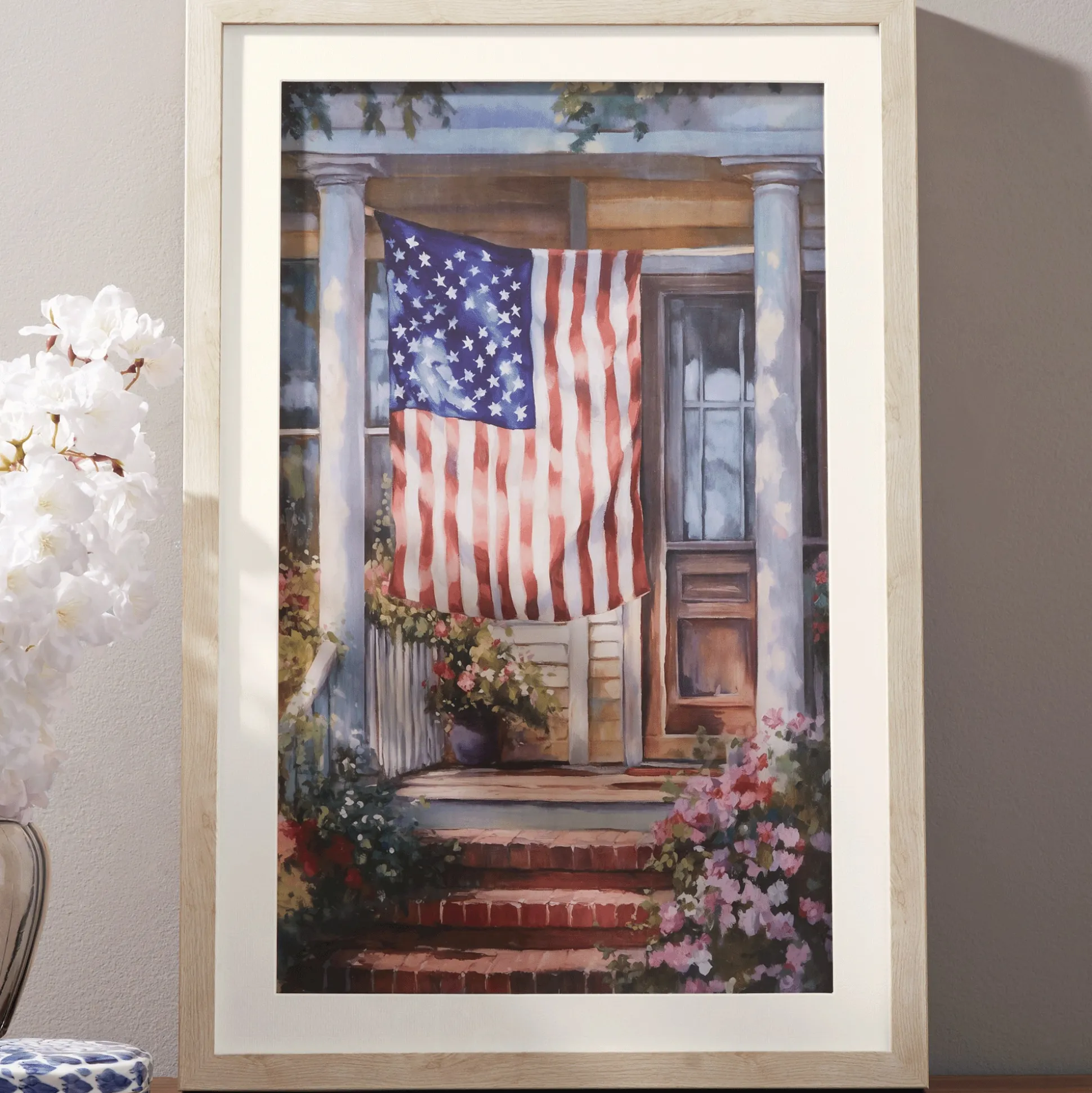 Americana Porch Wall Art