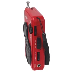 AM/FM Weather Band Radio with Flashlight