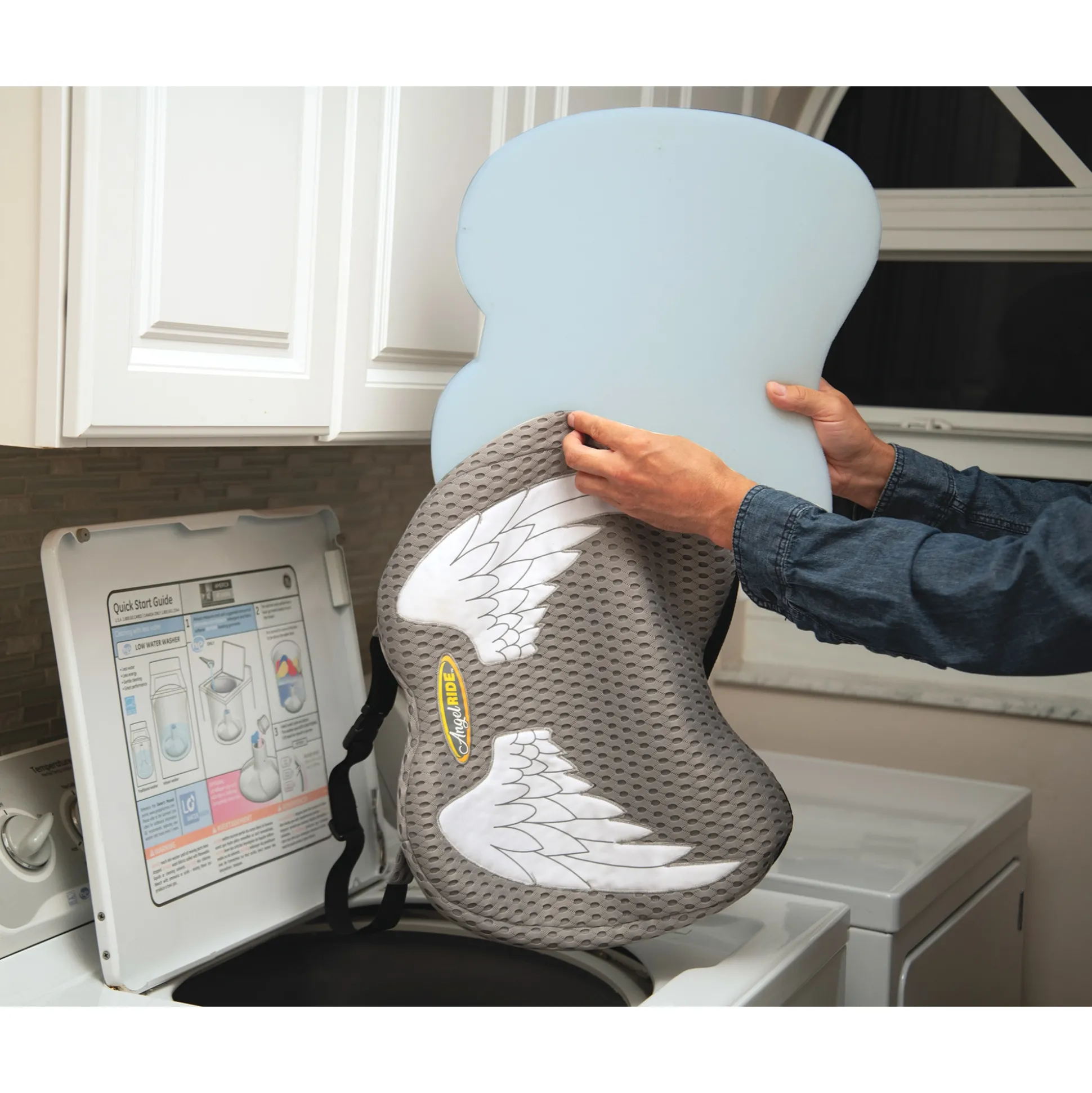 Angel Ride Memory Foam Car Seat Cushion
