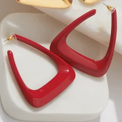 Angle Color Hoops