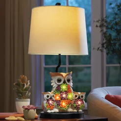 Animal-Themed Succulent Lamp