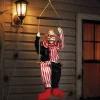 Animated Clown on Swing