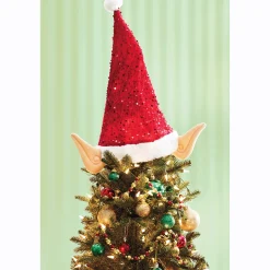 Animated Elf Hat Tree Topper
