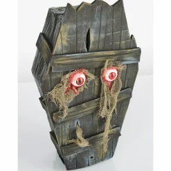 Animated Lit Halloween Coffin