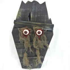 Animated Lit Halloween Coffin