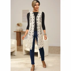 Antique-Look Lace Coverup