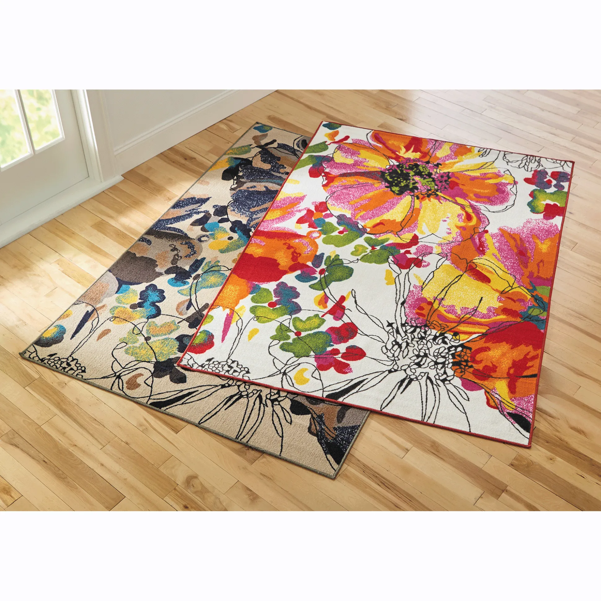 Artsy Floral Rug