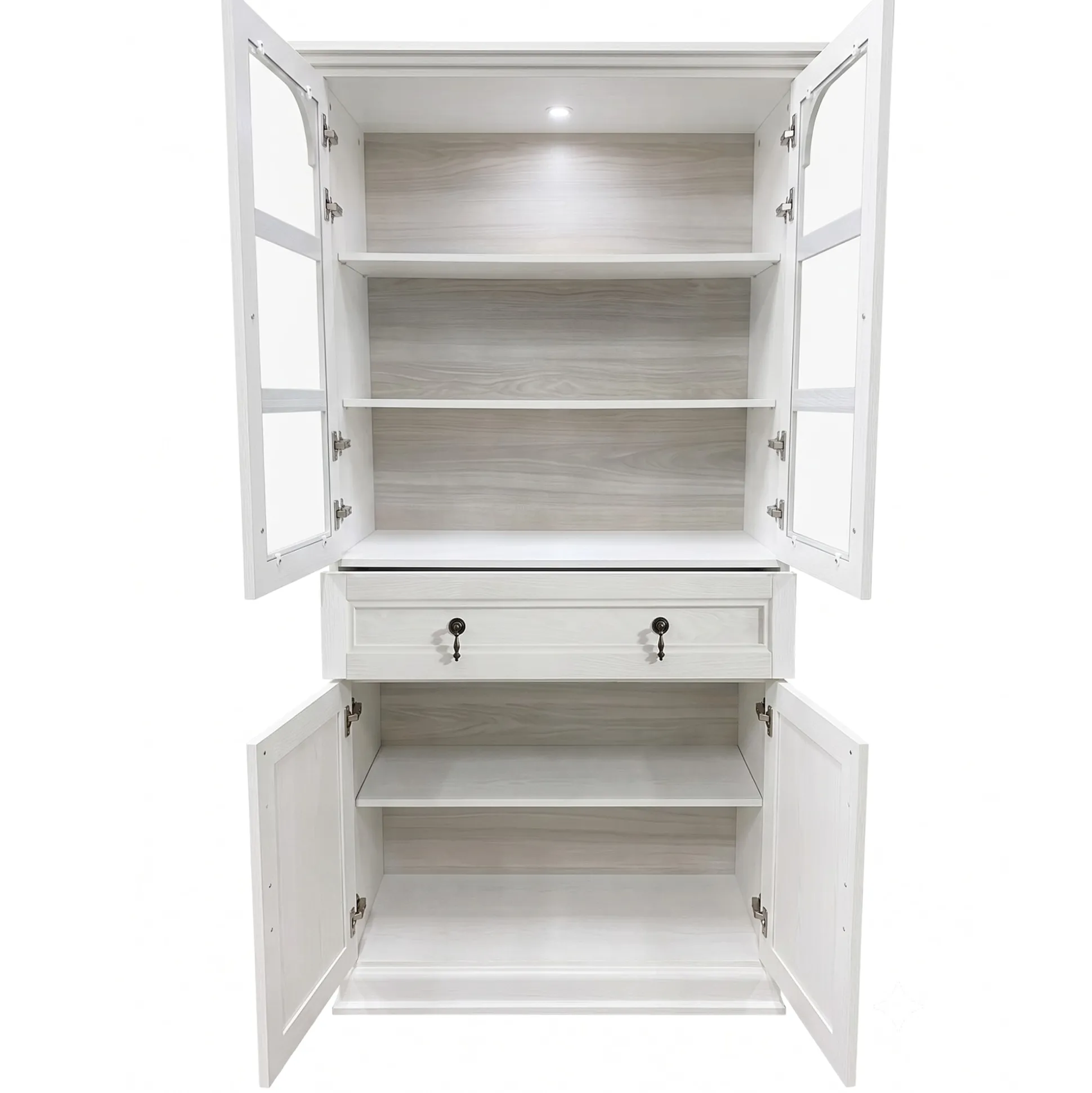 Arwen Cabinet with Built-In Lit Hutch