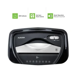Aurora 12-Sheet Anti-Jam Crosscut Shredder