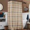 Autumn Bliss Plaid Shower Curtain