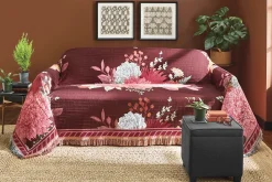 Autumn Floral Tapestry Furniture Throw