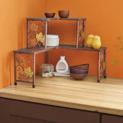 Autumn Leaves Corner Shelf