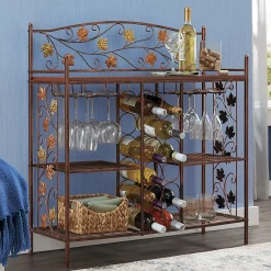 Autumn Leaves Wine Rack