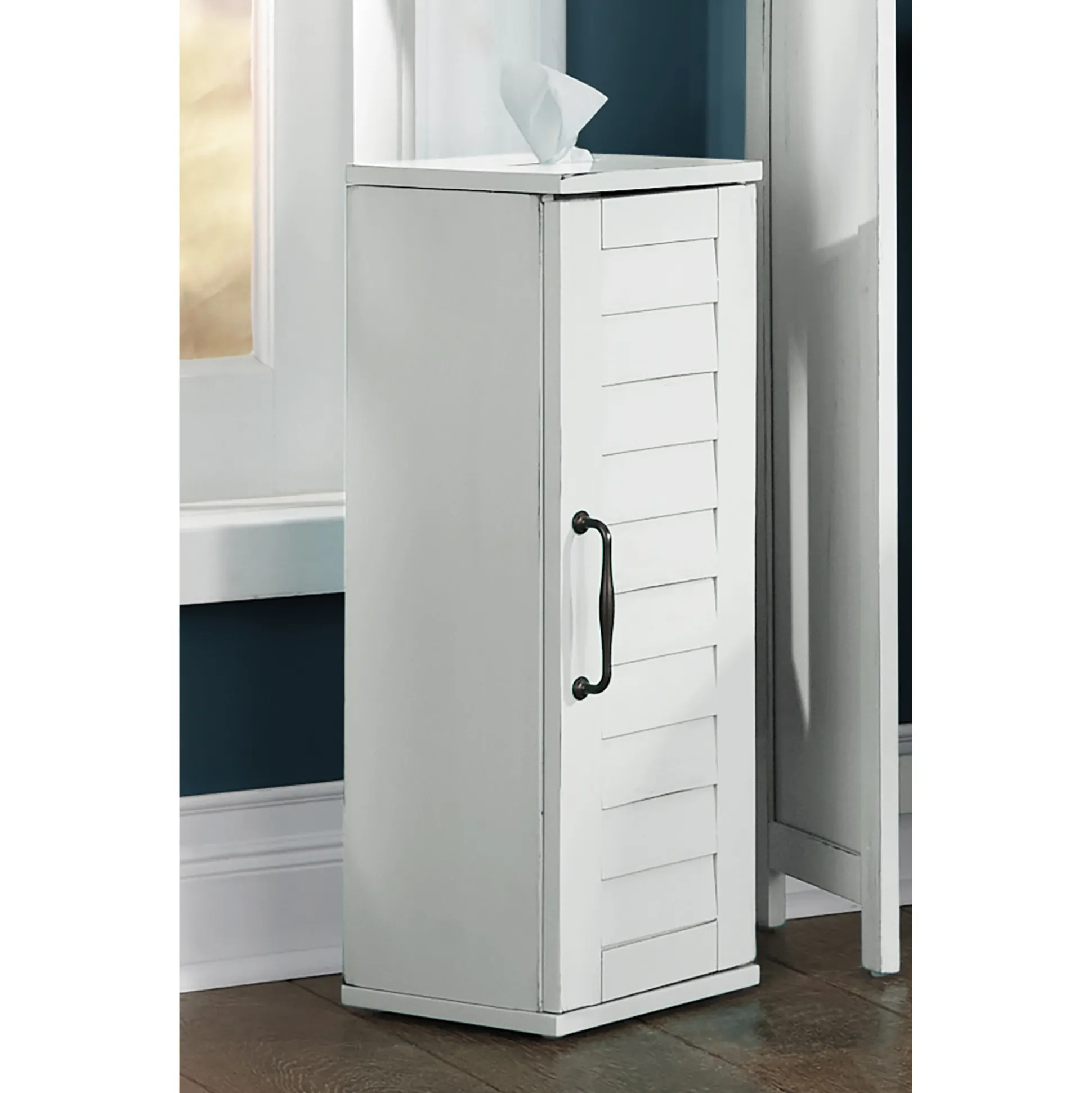 Avalon Distressed Shutter Tissue Holder