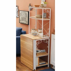 Bakster Shelves with Foldout Table