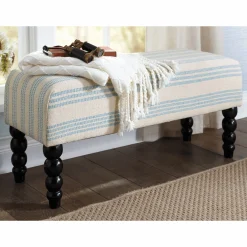 Balen Striped Bench