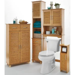 Bamboo-Finish Space Saver