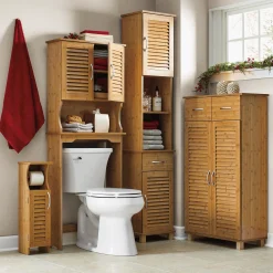Bamboo-Finish Space Saver