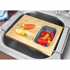 Bamboo Kitchen Sink Workstation
