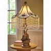 Beaded Scalloped Victorian Lamp