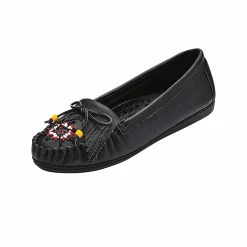 Beaded Women's Moccasin with Arch Support
