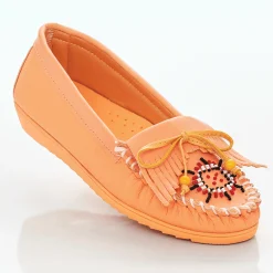 Beaded Women's Moccasin with Arch Support