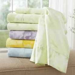 Bed Tite Watercolor Microfiber Sheet Set