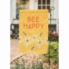 Bee Happy Garden Flag