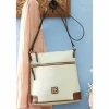 Belle Two-Toned Pebbled Crossbody Handbag
