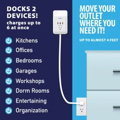 Bell+Howell Power Pro Outlet with Surge Protection