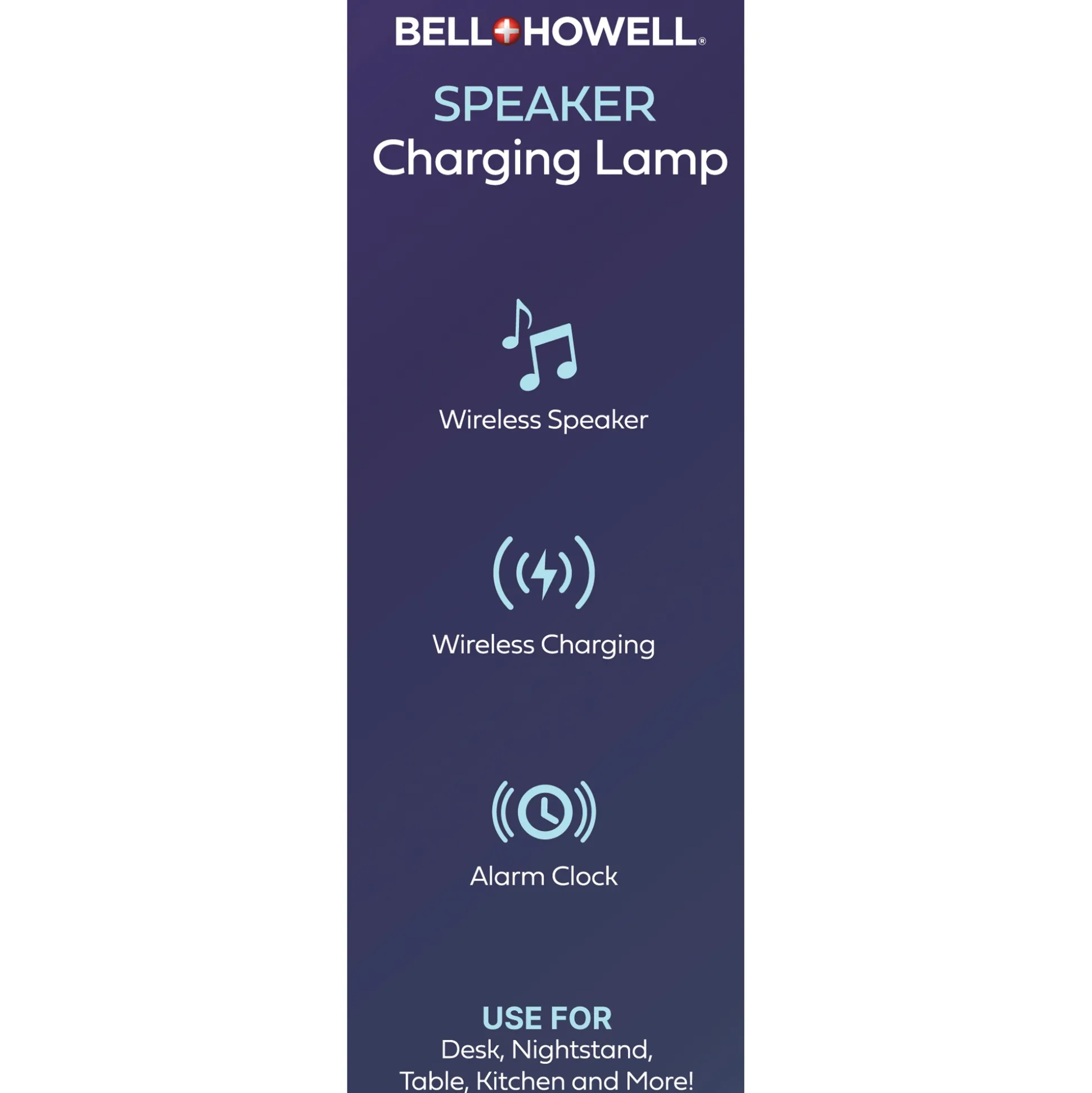 Bell+Howell Speaker Charging Lamp