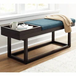 Bench with Side Tray