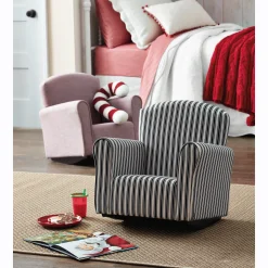 Bensen Upholstered Kids' Rocking Chair