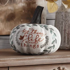 Best Things in Life Carved Pumpkin