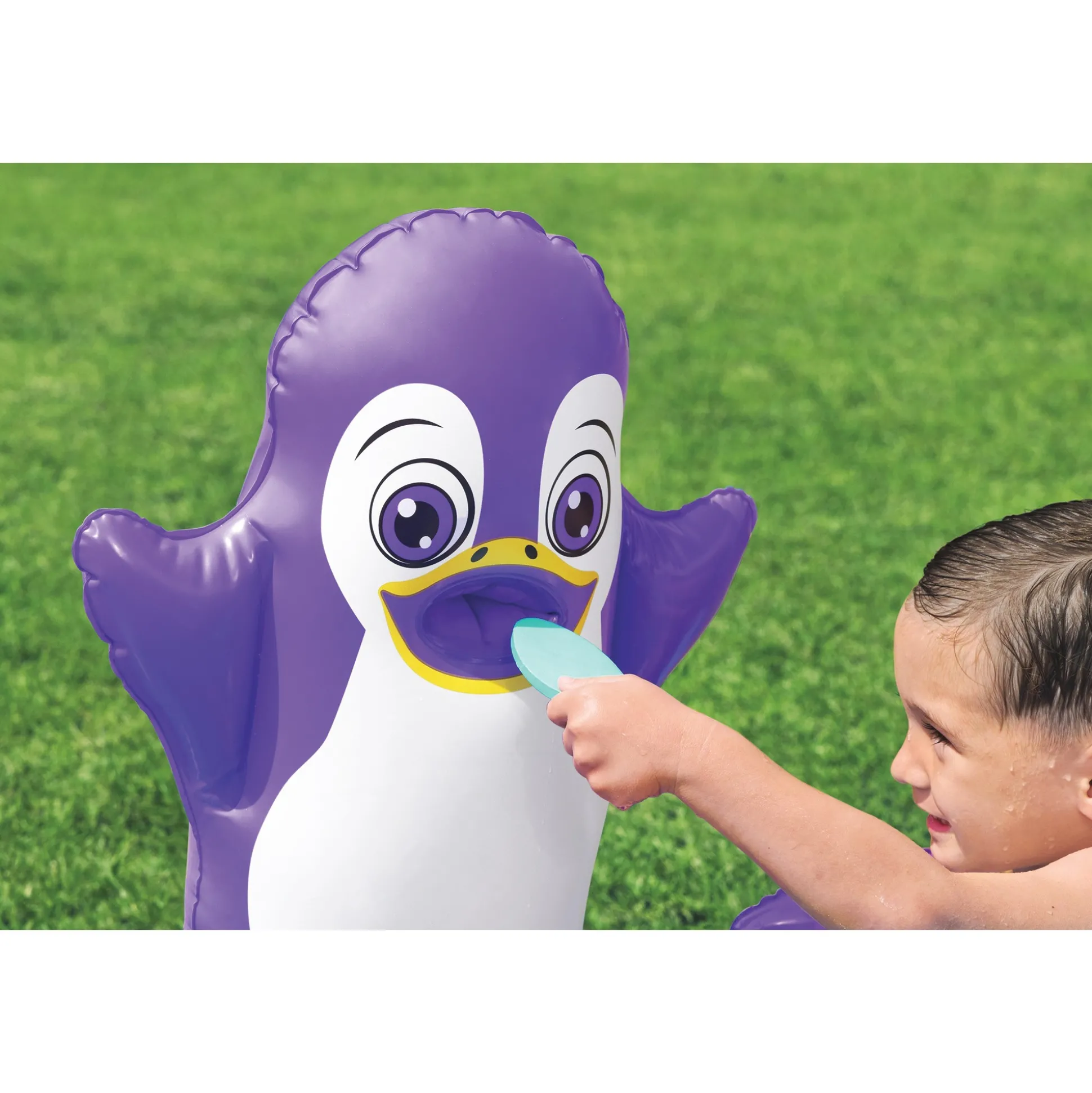 Bestway H2OGO! Polar Pals Kids Inflatable Water Play Center
