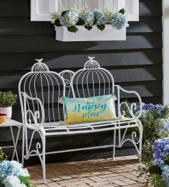 Bird Cage Bench